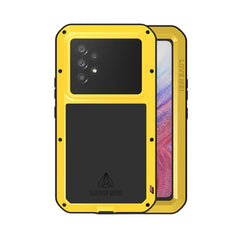 LOVE MEI Metal Shockproof Waterproof Dustproof Protective Phone Case with Glass, For Samsung Galaxy A53, For Samsung Galaxy S22, For Samsung Galaxy S22+