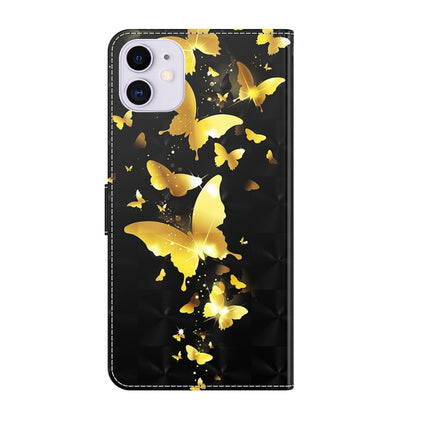 3D Painting Pattern Flip Leather Phone Case, For iPhone 14, For iPhone 14 Plus