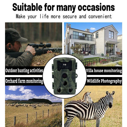 PR1000 2 Inch LCD Screen Infrared Night Vision Motion Wildlife Hunting Trail Camera, PR1000