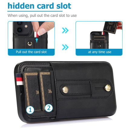 Wristband Kickstand Wallet Leather Phone Case, For iPhone 12 mini, For iPhone 12 / 12 Pro, For iPhone 12 Pro Max, For iPhone 11