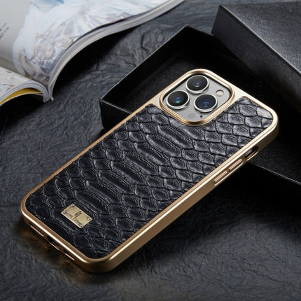 Python Texture Electroplating PU Phone Case, For iPhone 13, For iPhone 13 Pro, For iPhone 13 Pro Max, For iPhone 12 / 12 Pro, For iPhone 12 Pro Max, For iPhone 11