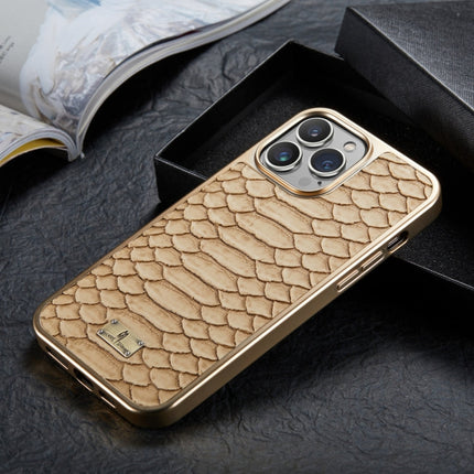 Python Texture Electroplating PU Phone Case, For iPhone 13, For iPhone 13 Pro, For iPhone 13 Pro Max, For iPhone 12 / 12 Pro, For iPhone 12 Pro Max, For iPhone 11
