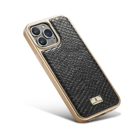 Snake Texture Electroplating PU Phone Case, For iPhone 13, For iPhone 13 Pro, For iPhone 13 Pro Max, For iPhone 12 / 12 Pro, For iPhone 12 Pro Max, For iPhone 11