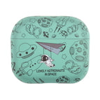 For AirPods 3 / Green Paper Airplane Astronaut