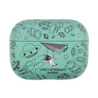 For AirPods Pro / Green Paper Airplane Astronaut
