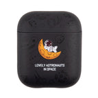 For AirPods 1 / 2 / Black Crescent Astronaut