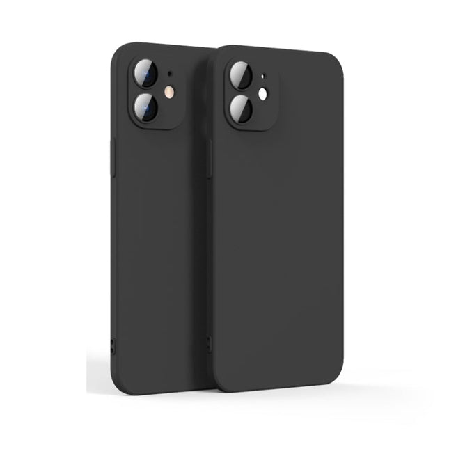 Lens Glass Film Liquid State Phone Case, For iPhone 12, For iPhone 12 Pro, For iPhone 11 Pro