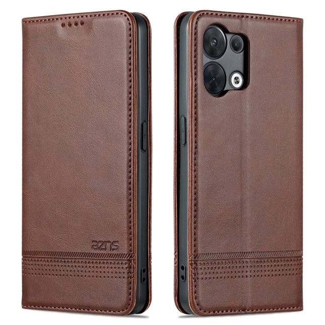 AZNS Magnetic Calf Texture Flip Leather Phone Case