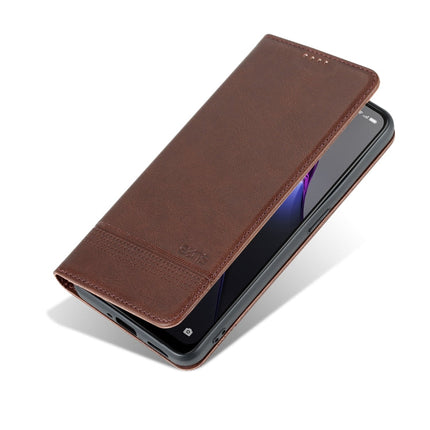 AZNS Magnetic Calf Texture Flip Leather Phone Case