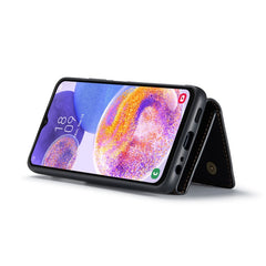 DG.MING M1 Series 3-Fold Multi Card Wallet + Magnetic Phone Case, For Samsung Galaxy A23 5G
