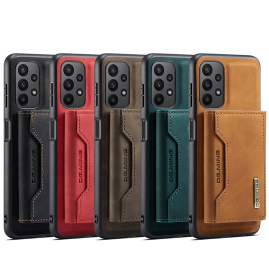 DG.MING M2 Series 3-Fold Multi Card Bag + Magnetic Phone Case, For Samsung Galaxy A23 5G