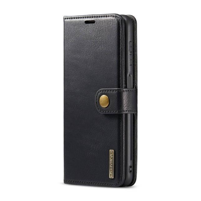DG.MING Crazy Horse Texture Detachable Magnetic Leather Phone Case, For Samsung Galaxy A23 5G