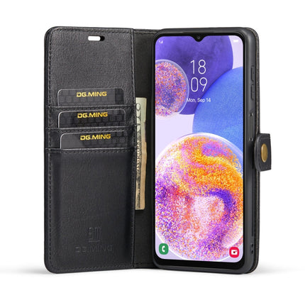 DG.MING Crazy Horse Texture Detachable Magnetic Leather Phone Case, For Samsung Galaxy A23 5G