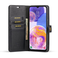 DG.MING Crazy Horse Texture Detachable Magnetic Leather Phone Case, For Samsung Galaxy A23 5G