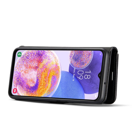 DG.MING Crazy Horse Texture Detachable Magnetic Leather Phone Case, For Samsung Galaxy A23 5G