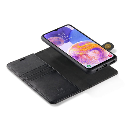 DG.MING Crazy Horse Texture Detachable Magnetic Leather Phone Case, For Samsung Galaxy A23 5G