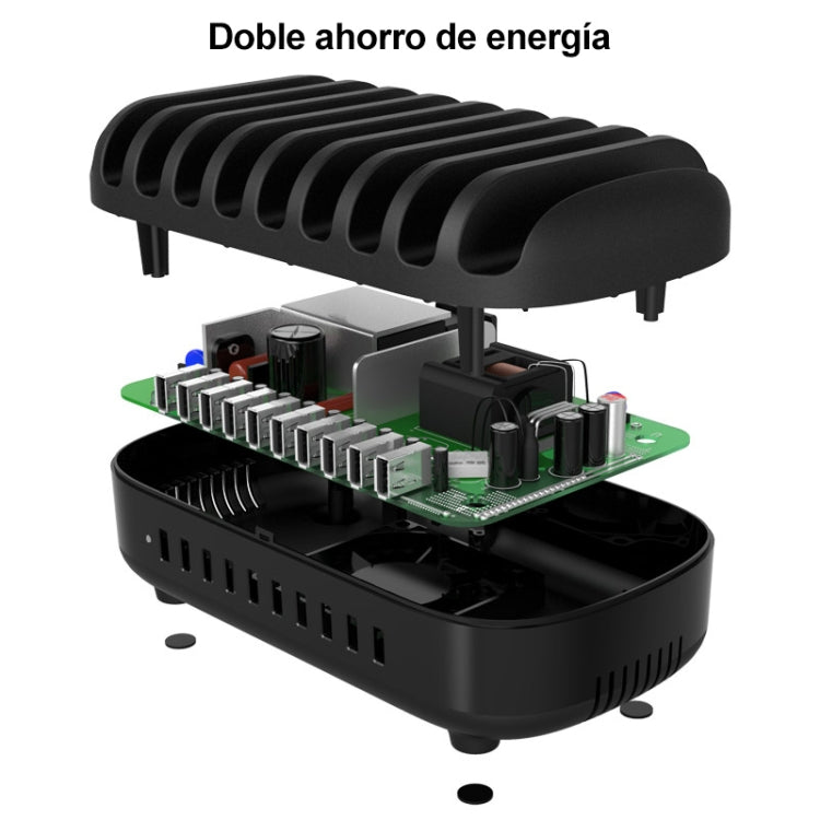 ORICO DUK-10P-DX 120W 5V 2.4A 10 Ports USB Charging Station,, AU Plug, EU Plug, US Plug, UK Plug