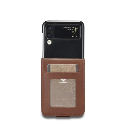 LC.IMEEKE Calf Texture Leather Phone Case, For Samsung Galaxy Z Flip4 5G, For Samsung Galaxy Z Fold4 5G