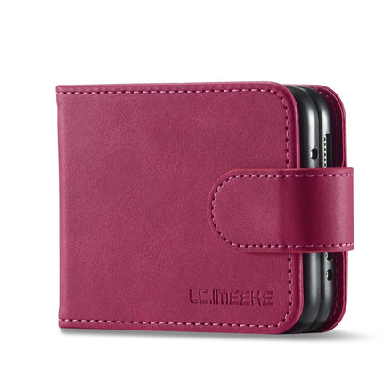 LC.IMEEKE Calf Texture Leather Phone Case, For Samsung Galaxy Z Flip4 5G, For Samsung Galaxy Z Fold4 5G