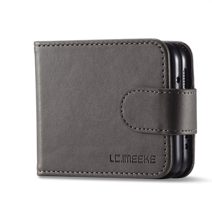 LC.IMEEKE Calf Texture Leather Phone Case, For Samsung Galaxy Z Flip4 5G, For Samsung Galaxy Z Fold4 5G