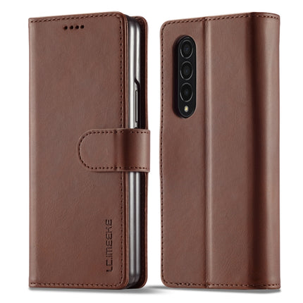 LC.IMEEKE Calf Texture Leather Phone Case, For Samsung Galaxy Z Flip4 5G, For Samsung Galaxy Z Fold4 5G