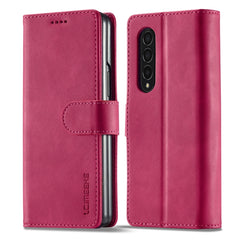 LC.IMEEKE Calf Texture Leather Phone Case, For Samsung Galaxy Z Flip4 5G, For Samsung Galaxy Z Fold4 5G