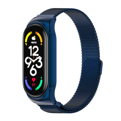 MIJOBS CS Milan Magnetic Stainless Steel Watch Band, For Xiaomi Mi Band 7 / 7 NFC