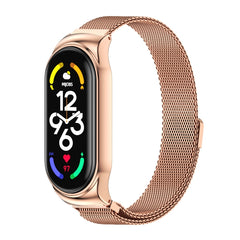 MIJOBS CS Milan Magnetic Stainless Steel Watch Band, For Xiaomi Mi Band 7 / 7 NFC
