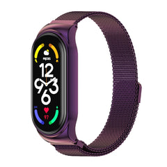 MIJOBS CS Milan Magnetic Stainless Steel Watch Band, For Xiaomi Mi Band 7 / 7 NFC