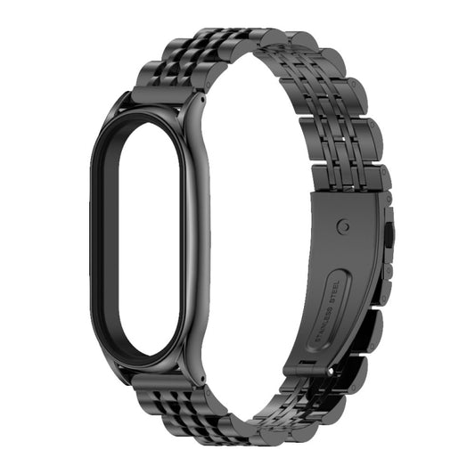 MIJOBS Plus Seven-bead Metal Stainless Steel Watch Band