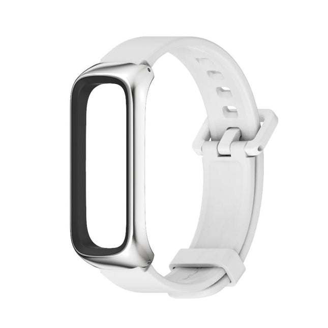 MIJOBS Metal Case Silicone Watch Band