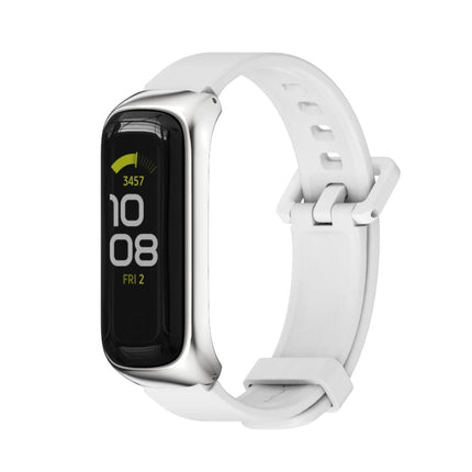 MIJOBS Metal Case Silicone Watch Band