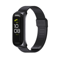 MIJOBS Milan Buckle Stainless Steel Watch Band, For Samsung Galaxy Fit 2