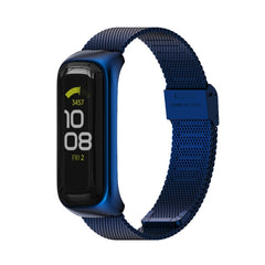 MIJOBS Milan Buckle Stainless Steel Watch Band, For Samsung Galaxy Fit 2