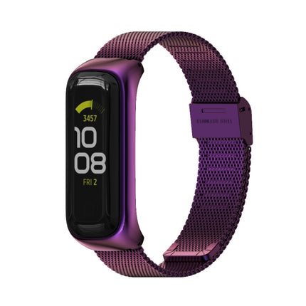 MIJOBS Milan Buckle Stainless Steel Watch Band, For Samsung Galaxy Fit 2