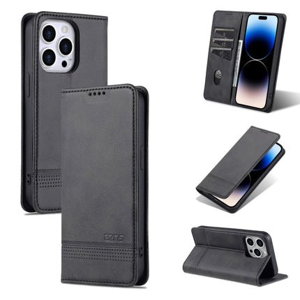 AZNS Magnetic Calf Texture Flip Leather Phone Case
