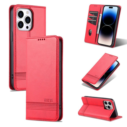 AZNS Magnetic Calf Texture Flip Leather Phone Case