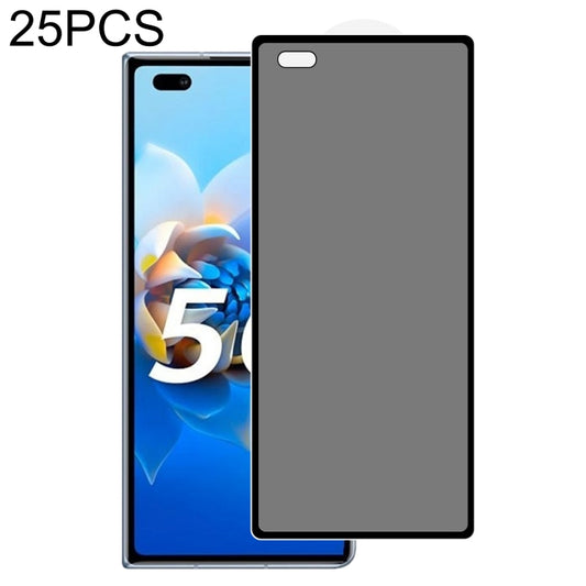 25 PCS Full Cover Anti-peeping Tempered Glass Film, For Huawei Mate X2(25 PCS), For Samsung W21 5G(25 PCS), For Samsung W22 5G(25 PCS), For Samsung Galaxy Z Fold2 5G(25 PCS), For Samsung Galaxy Z Fold3 5G(25 PCS), For Xiaomi Mi Mix Fold(25 PCS)