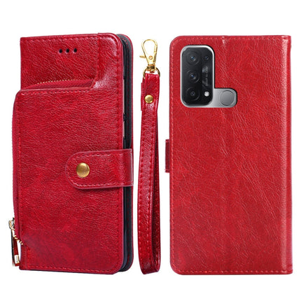 Zipper Bag PU + TPU Horizontal Flip Leather Phone Case, For OPPO Reno5 A, For OPPO Reno6 4G, For OPPO Reno8 5G, For OPPO Reno8 Pro 5G, For OPPO Reno8 Pro+ 5G, For OPPO Realme GT Master/Q3 Pro Carnival