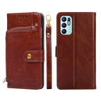 For OPPO Reno6 4G / Brown