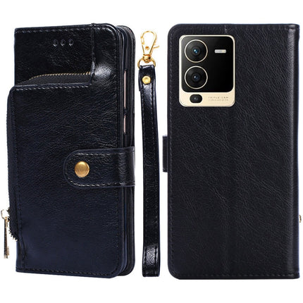Zipper Bag PU + TPU Horizontal Flip Leather Phone Case, For vivo S10/S10 Pro, For vivo S15 5G, For vivo S15 Pro 5G, For vivo S15e 5G/T1 Snapdragon 778G, For vivo X60 Pro Global Version/X60 Curved Screen, For vivo X70