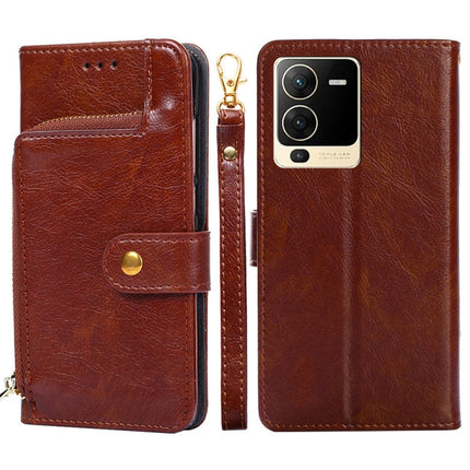 Zipper Bag PU + TPU Horizontal Flip Leather Phone Case, For vivo S10/S10 Pro, For vivo S15 5G, For vivo S15 Pro 5G, For vivo S15e 5G/T1 Snapdragon 778G, For vivo X60 Pro Global Version/X60 Curved Screen, For vivo X70