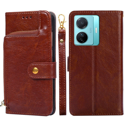 Zipper Bag PU + TPU Horizontal Flip Leather Phone Case, For vivo S10/S10 Pro, For vivo S15 5G, For vivo S15 Pro 5G, For vivo S15e 5G/T1 Snapdragon 778G, For vivo X60 Pro Global Version/X60 Curved Screen, For vivo X70