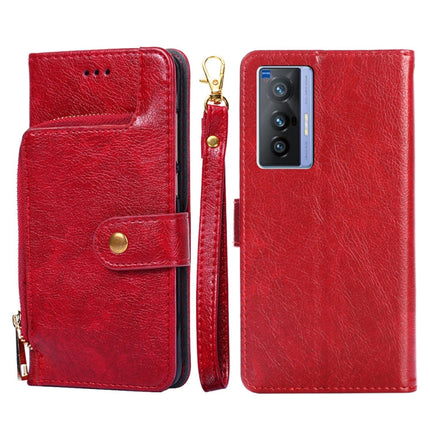 Zipper Bag PU + TPU Horizontal Flip Leather Phone Case, For vivo S10/S10 Pro, For vivo S15 5G, For vivo S15 Pro 5G, For vivo S15e 5G/T1 Snapdragon 778G, For vivo X60 Pro Global Version/X60 Curved Screen, For vivo X70
