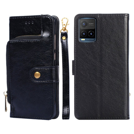 Zipper Bag PU + TPU Horizontal Flip Leather Phone Case, For vivo X70 Pro, For vivo X70 Pro+, For vivo Y15s Global Version, For vivo Y21/Y21s/Y33s