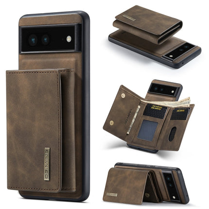 DG.MING M1 Series 3-Fold Multi Card Wallet + Magnetic Phone Case