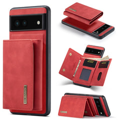 DG.MING M1 Series 3-Fold Multi Card Wallet + Magnetic Phone Case, For Google Pixel 7 5G, For Google Pixel 6A