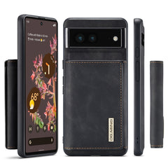 DG.MING M1 Series 3-Fold Multi Card Wallet + Magnetic Phone Case, For Google Pixel 7 5G, For Google Pixel 6A