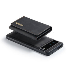 DG.MING M1 Series 3-Fold Multi Card Wallet + Magnetic Phone Case, For Google Pixel 7 5G, For Google Pixel 6A