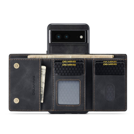 DG.MING M1 Series 3-Fold Multi Card Wallet + Magnetic Phone Case